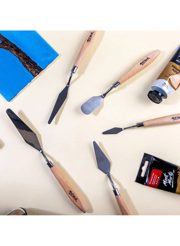 Mont Marte Signature Palette Knife Set 5Pc