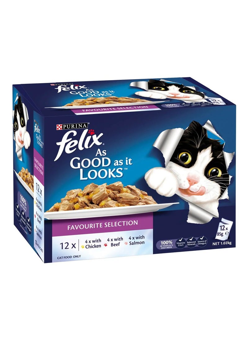 PURINA Felix As Good As It Looks Wet Cat Food