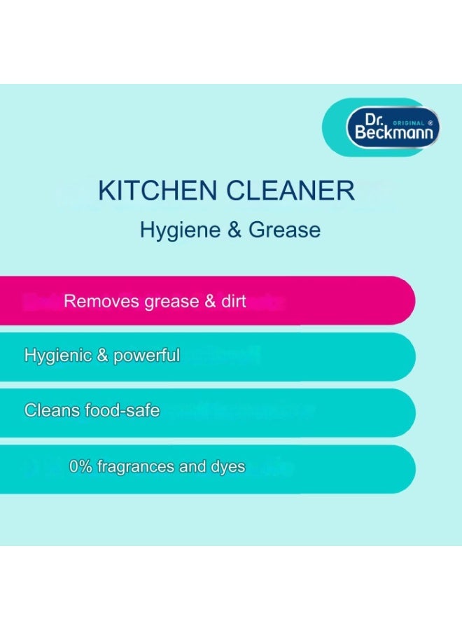 Dr. Beckmann Kitchen Cleaner Hygiene & Degreaser