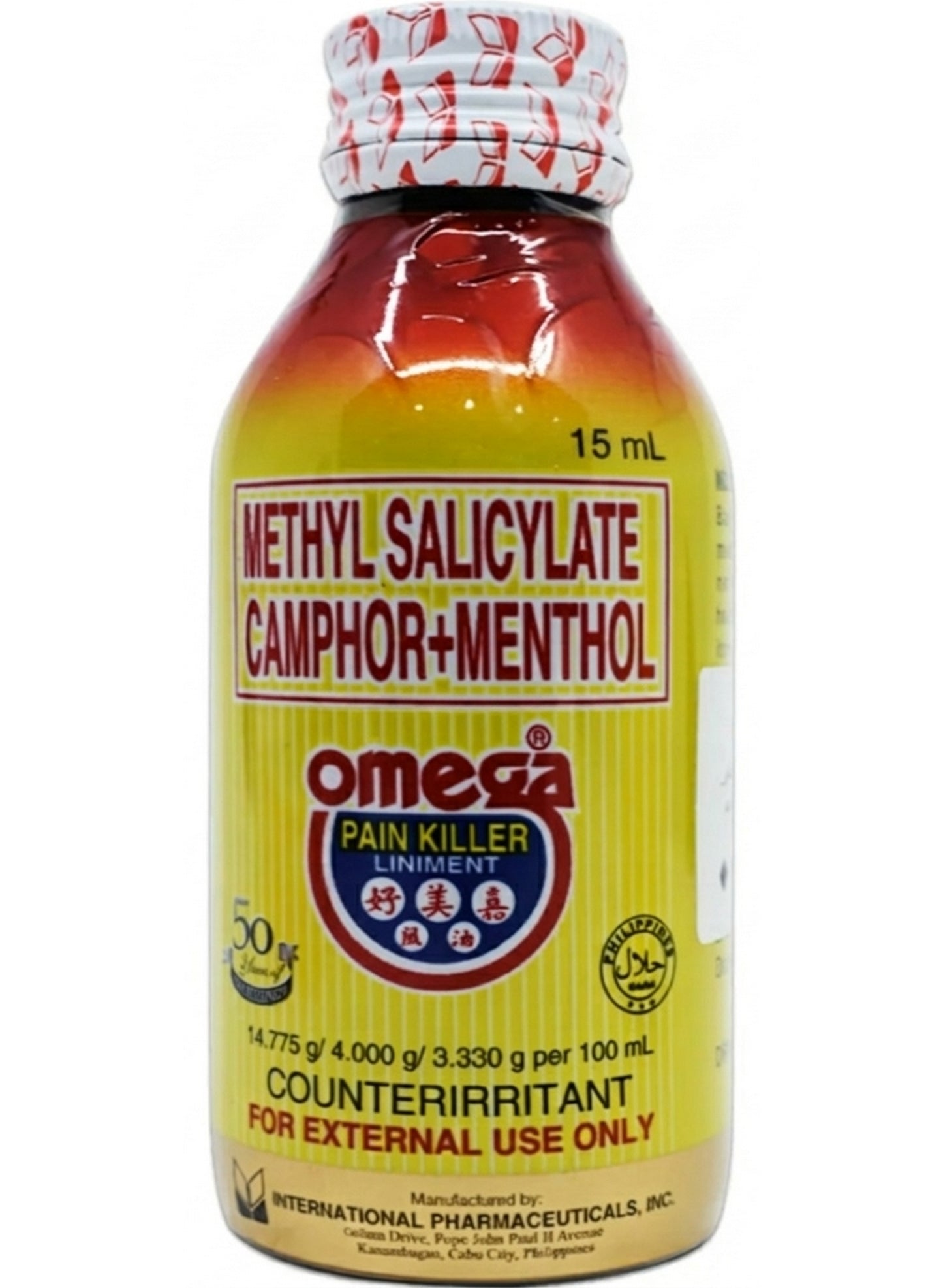 aches body, body pains, cool dry, dry place, ease minor, fast pain, get back, killer liniment, name pain, need quick, omega, omega pain, pain killer, pain killer liniment, relief key