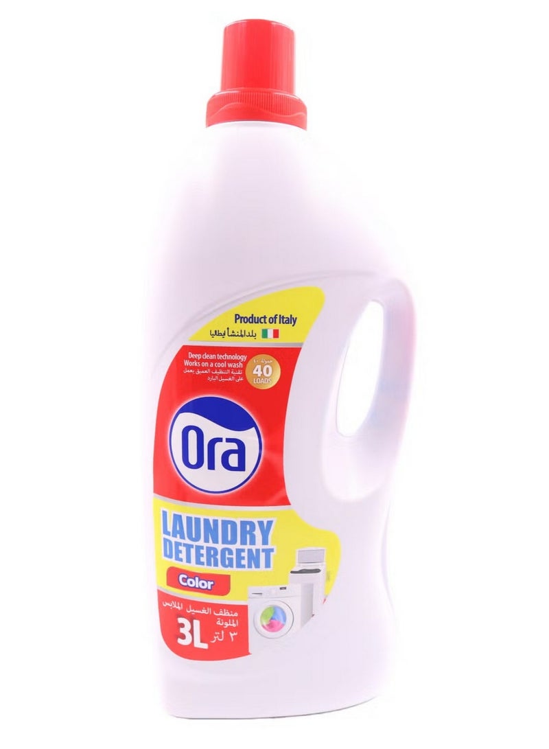 ORA Laundry Detergent Color 3L - Premium Clean