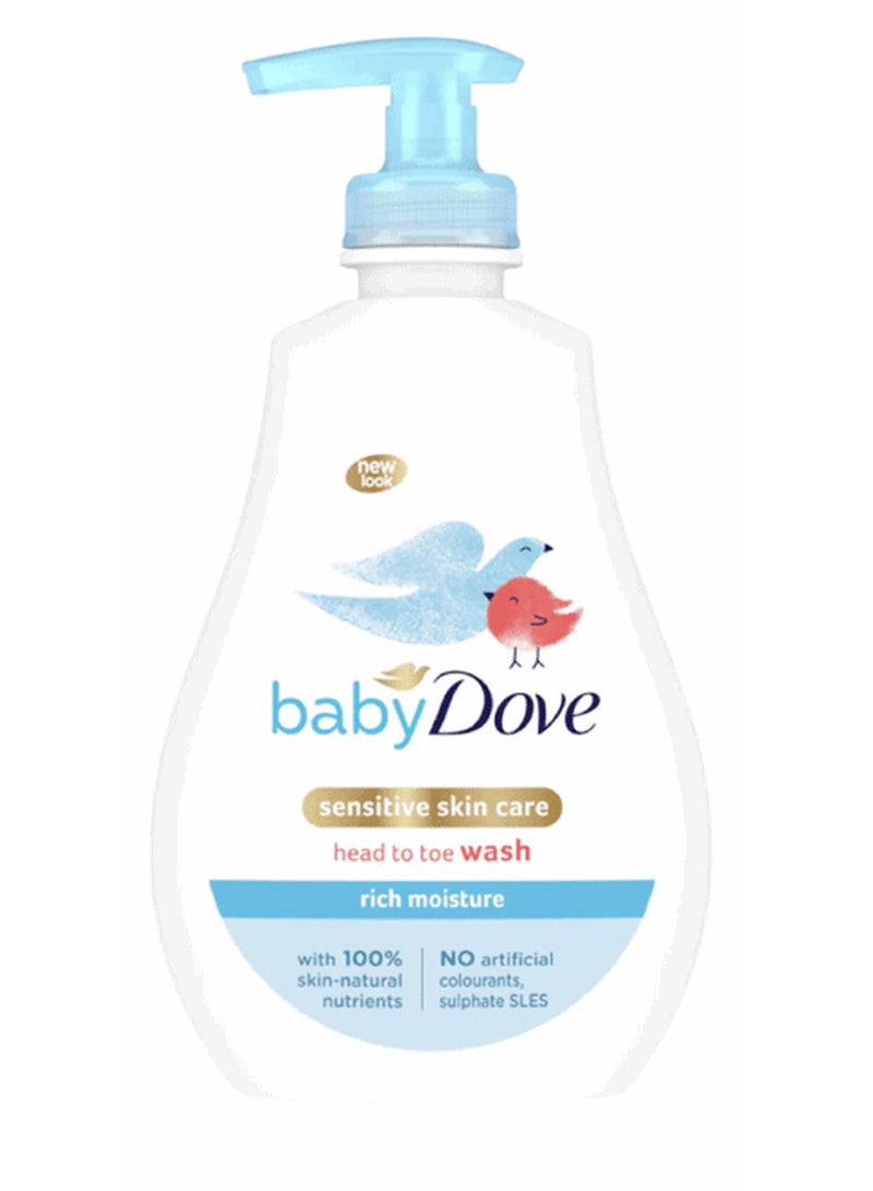 Baby Dove Head To Toe Wash 400 ML