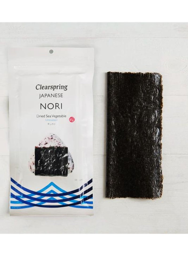 Premium Untoasted Nori Sheets - Clearspring