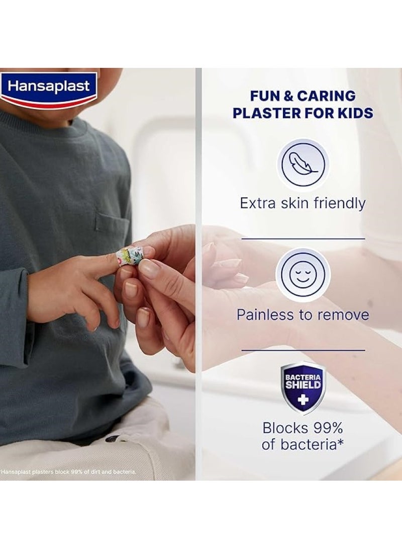 Hansaplast Sensitive Kids Plasters - 20 Assorted Strips