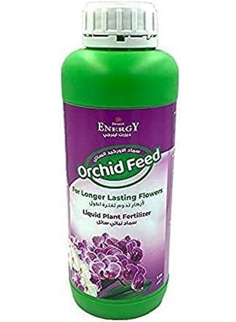 DESERT ENERGY Orchid Feed 500 ML for Beautiful Blooms