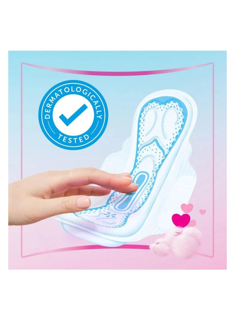 Always Cotton Skin Love Sanitary Pads - 10 Large Pads