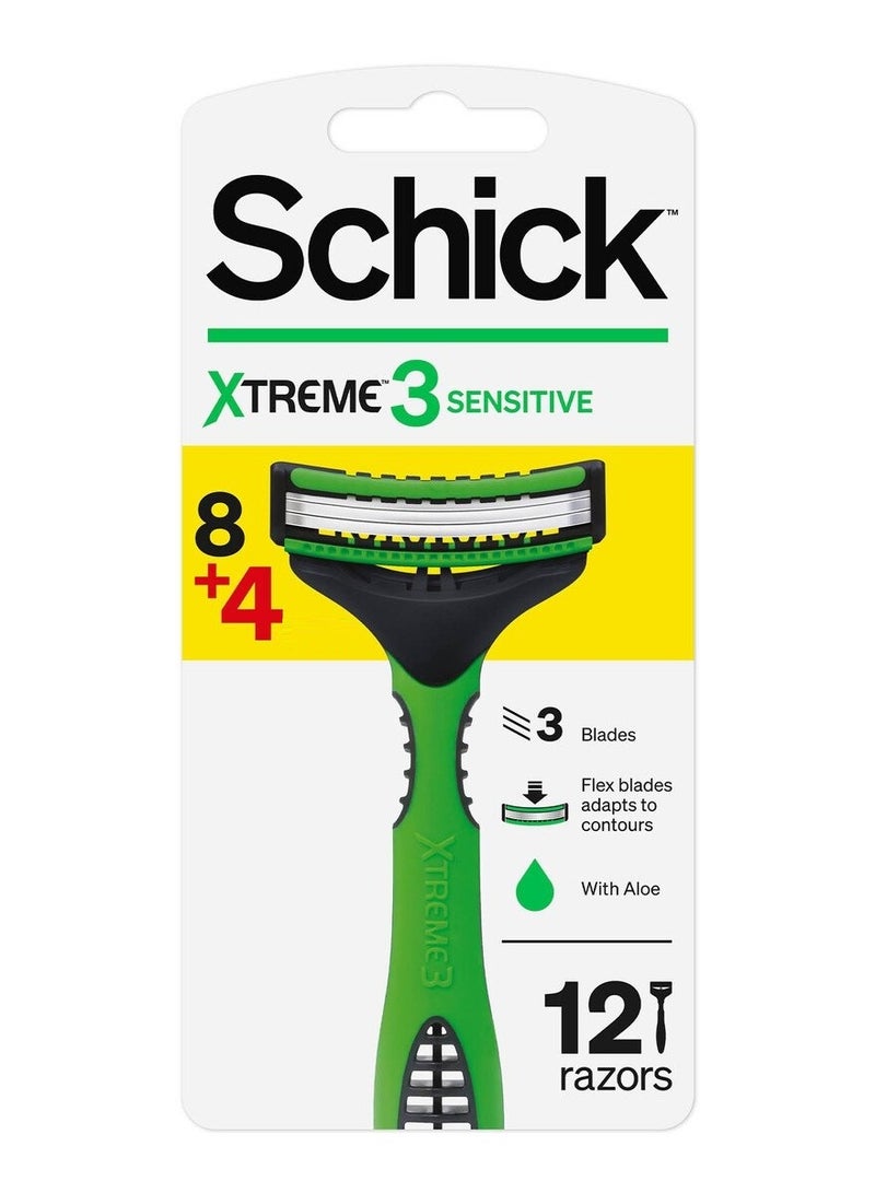 Schick Xtreme 3 Sensitive Razor for Men