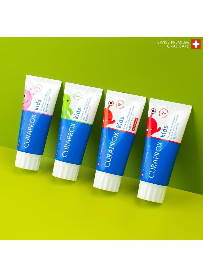 CURAPROX Kids No Fluoride Toothpaste Strawberry 60 ML