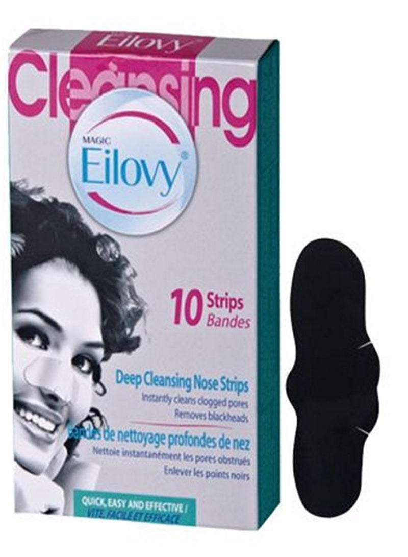 Eilovy Deep Cleansing Nose Strips - 10 Pieces Pack