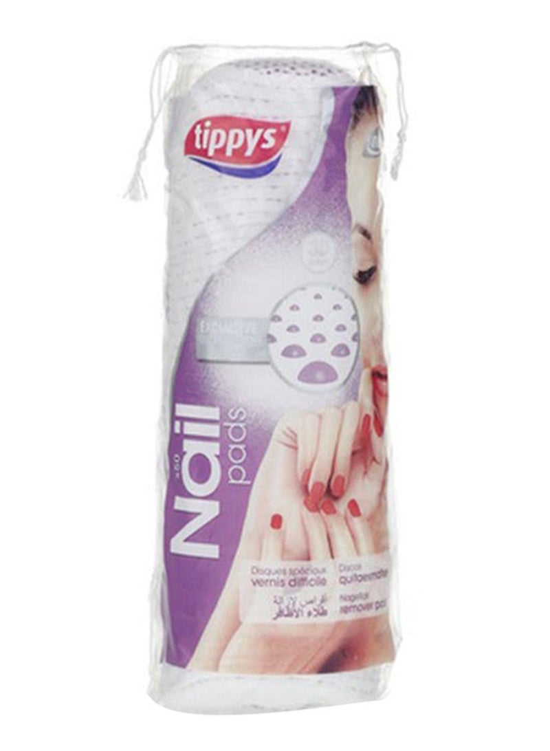 Tippys Nail Pads 50 Piece White