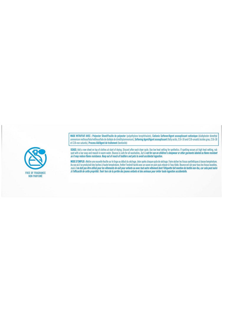 Bounce Fabric Softener Dryer Sheets - 105 Count