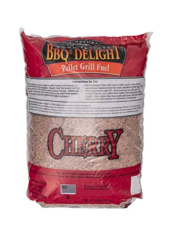 BBQr’S Delight Cherry Wood Pellet Grill Fuel 9kg