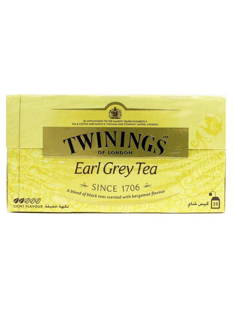 Twinings Earl Grey Tea Bags - Premium Black Tea