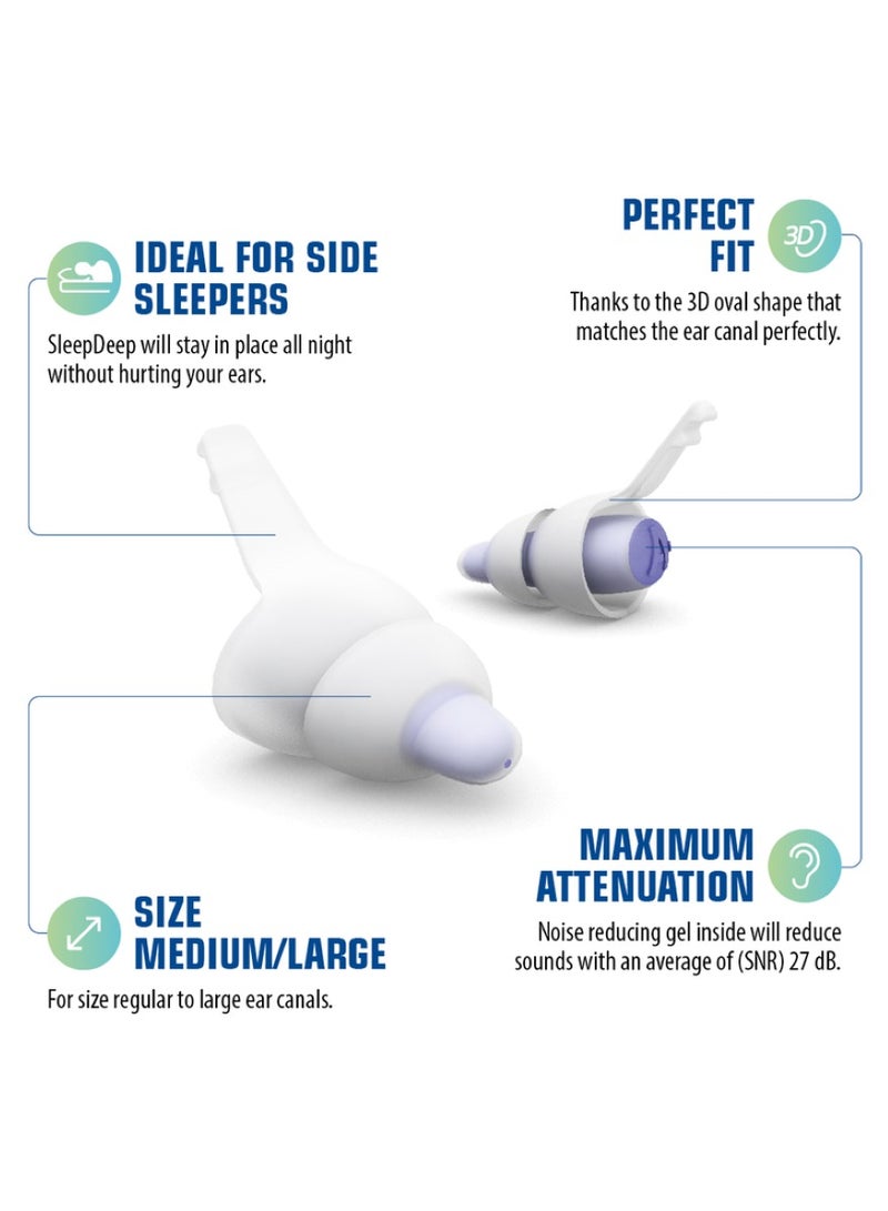 Alpine Sleepdeep Soft Ear Plugs for Better Sleep