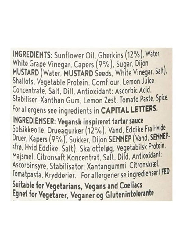 INSPIRED VEGAN Tartare Sauce 210g