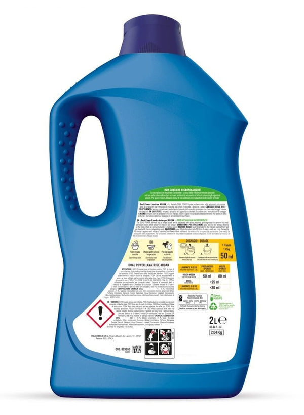 Dual Power Laundry Detergent Argan 2 L