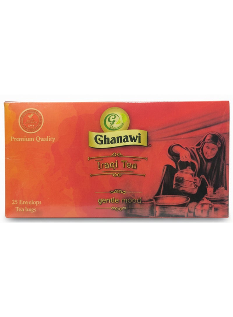 Ghanawi Gentle Mood Black & Cardamom Tea 25 Bags