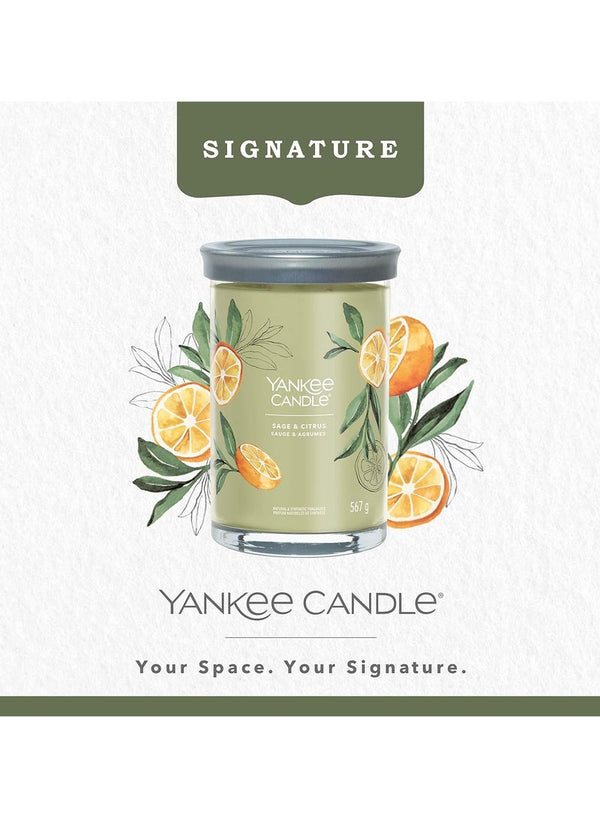 YANKEE CANDLE Sage & Citrus Scented Candle