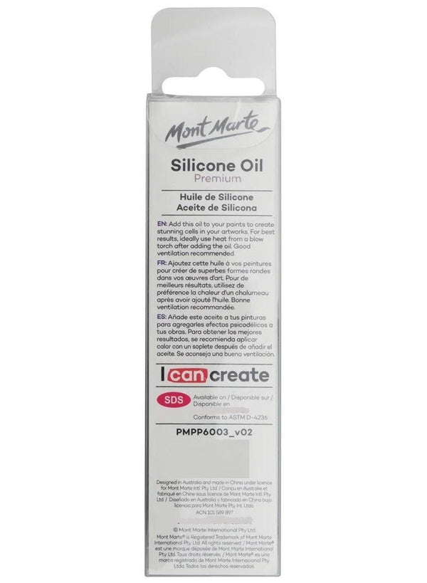 Mont Marte Silicone Oil Bottle 60ML