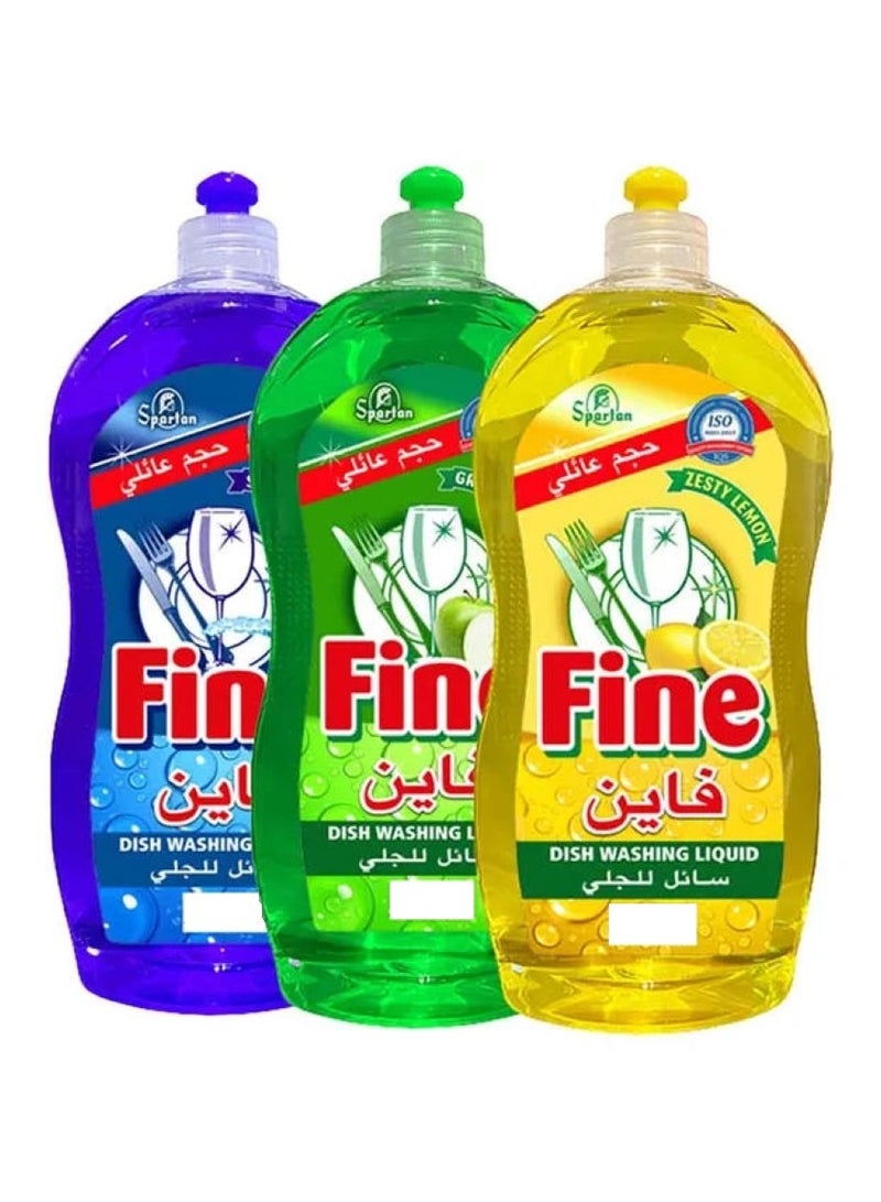 Spartan Fine Dishwashing Liquid Sea Breeze 1300 ML