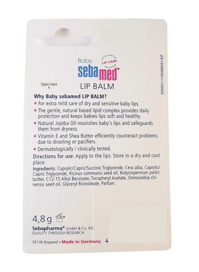 Sebamed Baby Lip Balm with Shea Butter 4.8 G