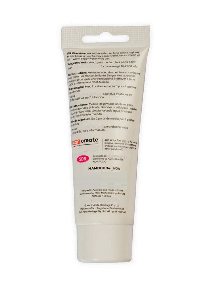 Mont Marte Gel Medium Gloss 75ML Premium