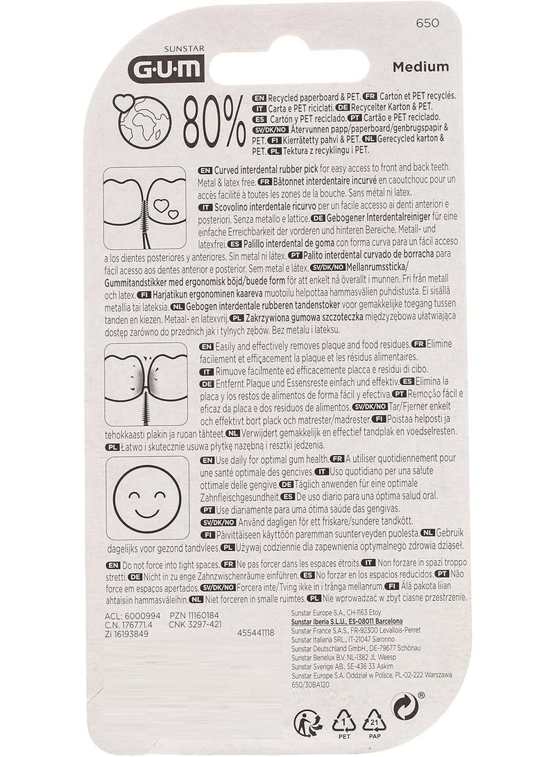 Gum Soft Pick Advanced 30 Pcs Pack by SUNSTAR