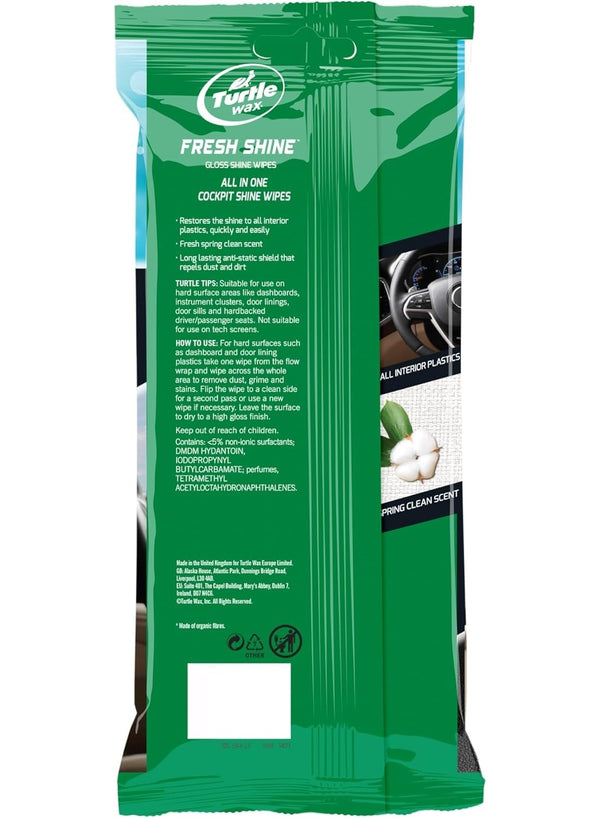 car care, cool dry, fresh shine, fresh shine gloss, gloss shine, gloss shine wipes, one step, one wipe, shine gloss, shine gloss shine, shine wipes, shine wipes quick, turtlewax, wax fresh, wipes quick