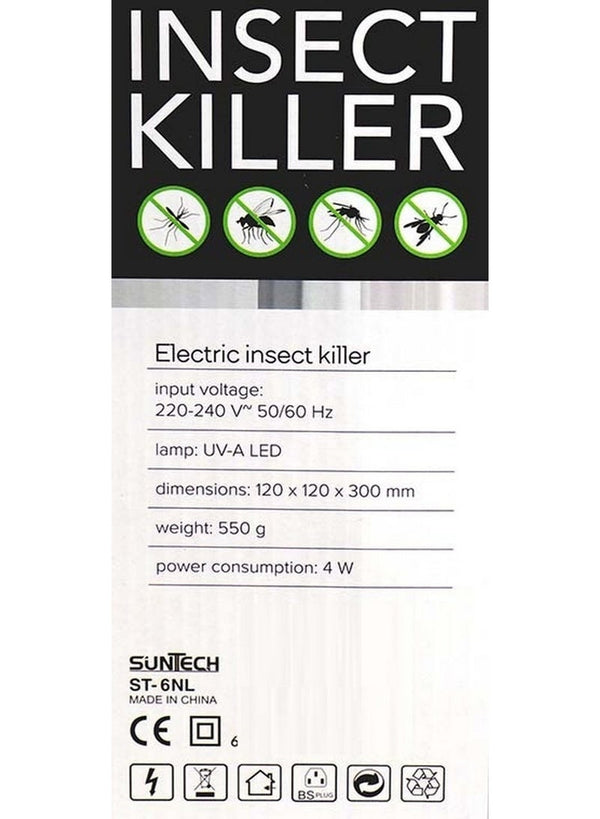 Suntech Insect Killer Lamp 4W - Eco-Friendly Solution