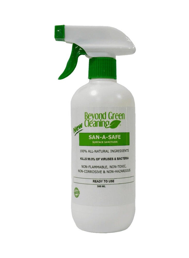 San-A-Safe Surface Sanitizer 500 ML - BEYOND GREEN CLEANING