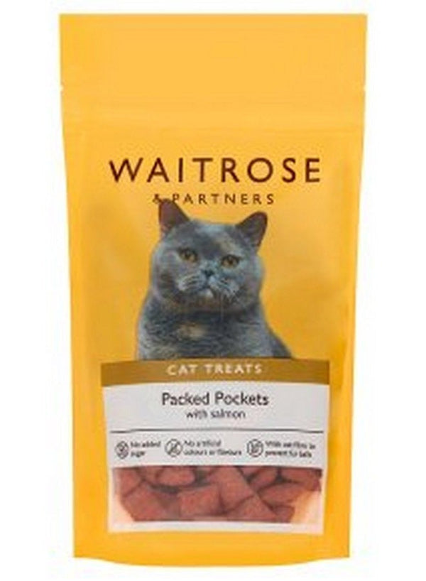 WAITROSE & PARTNERS Cat Treats with Salmon 65g