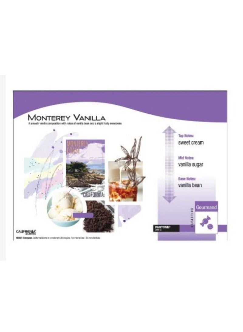 California Scents Monterey Vanilla Cool Gel 70G