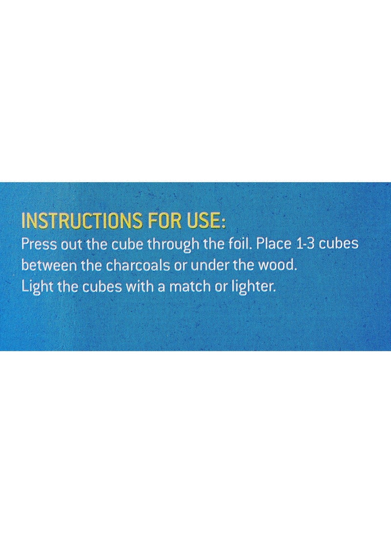 FLAMGO Fire Lighters Charcoal Starter 24 Pcs