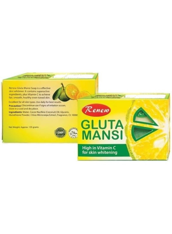 Renew Placenta Gluta Mansi Soap 135 Gm