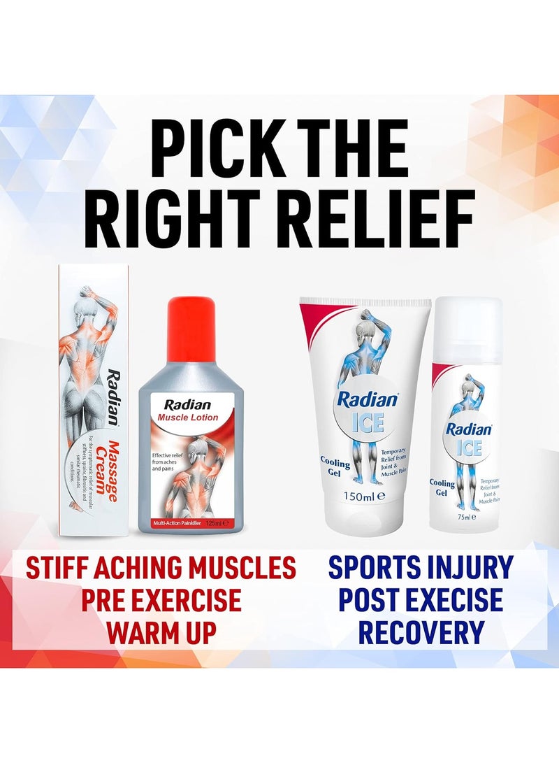 Radian Massage Cream 100 G - Premium Pain Relief