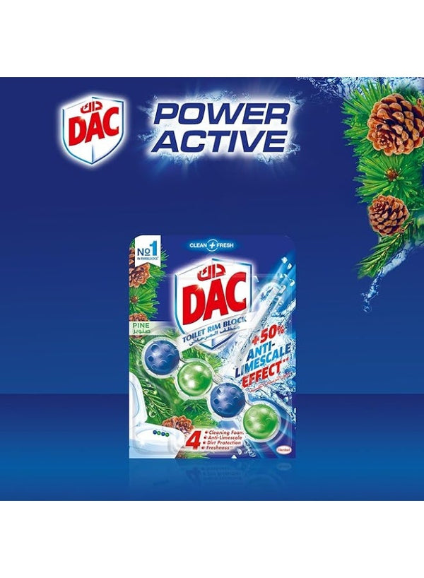 Dac 24/7 Clean And Fresh Toilet Rim Block Pine