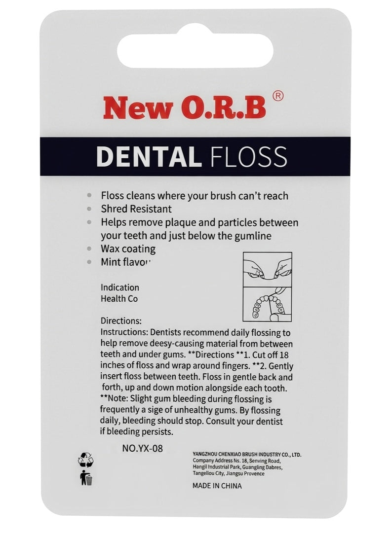 care type, deep cleaning, dental floss, dental floss mint, every day, floss mint, floss mint waxed, fresh make, make daily, may occur, minor gum, mint waxed, new o r b, oral care, smile key