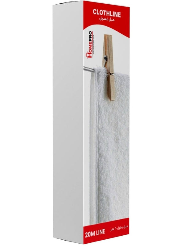 Home Pro Cloth Line 20M - Durable Drying Solution