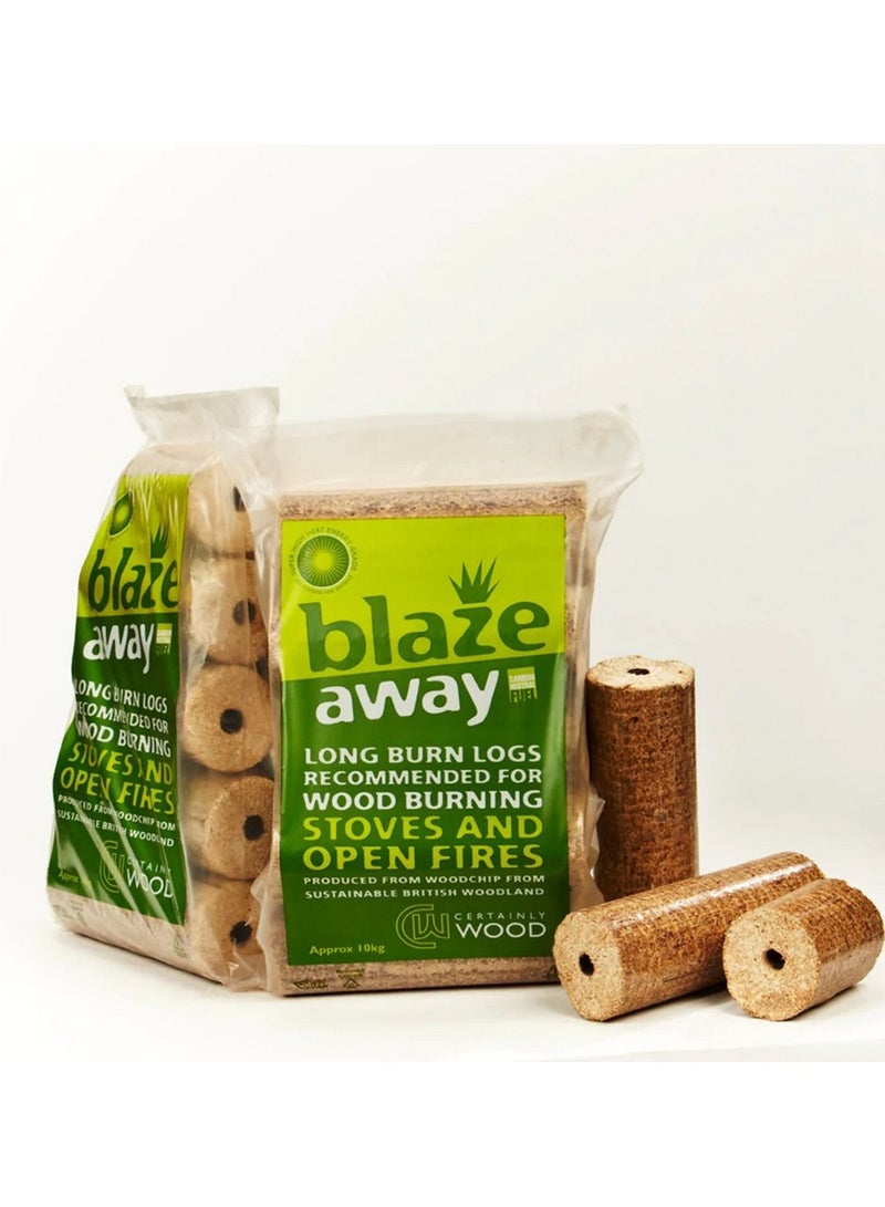 BLAZE Long Burn Logs - Premium Firewood for Your Home