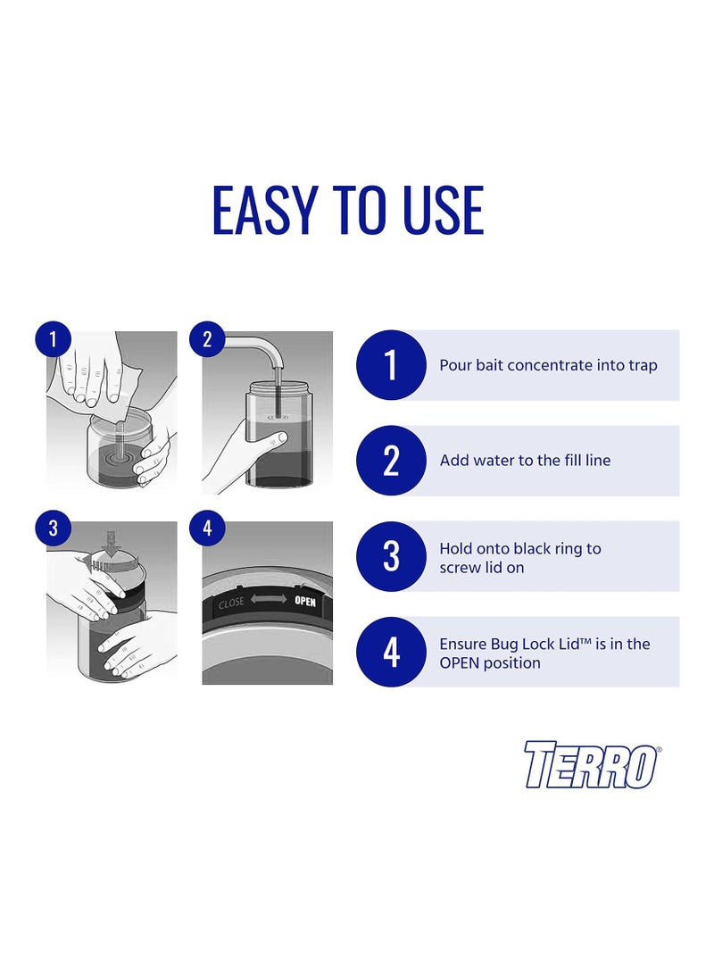 Terro Wasp & Fly Trap 400 ML | Terro