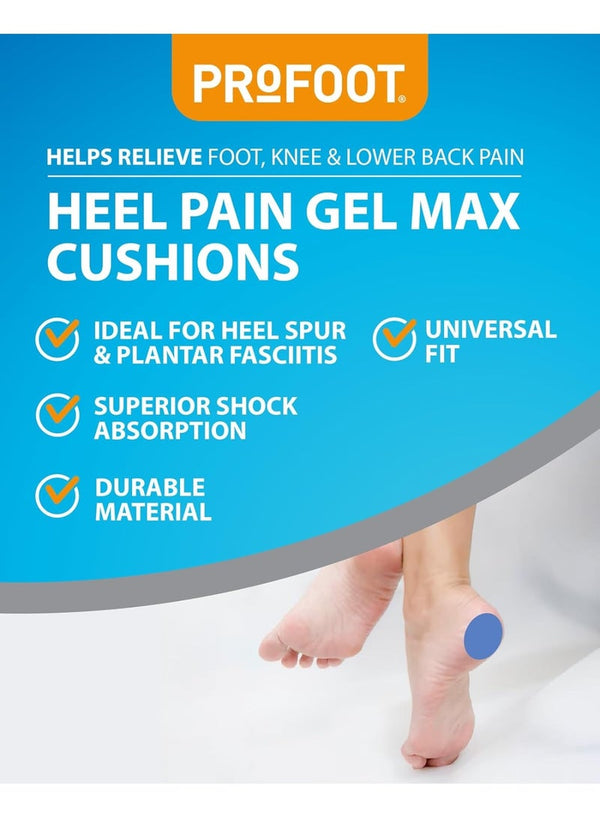 ProFoot Gel Max Cushions for Heel Pain