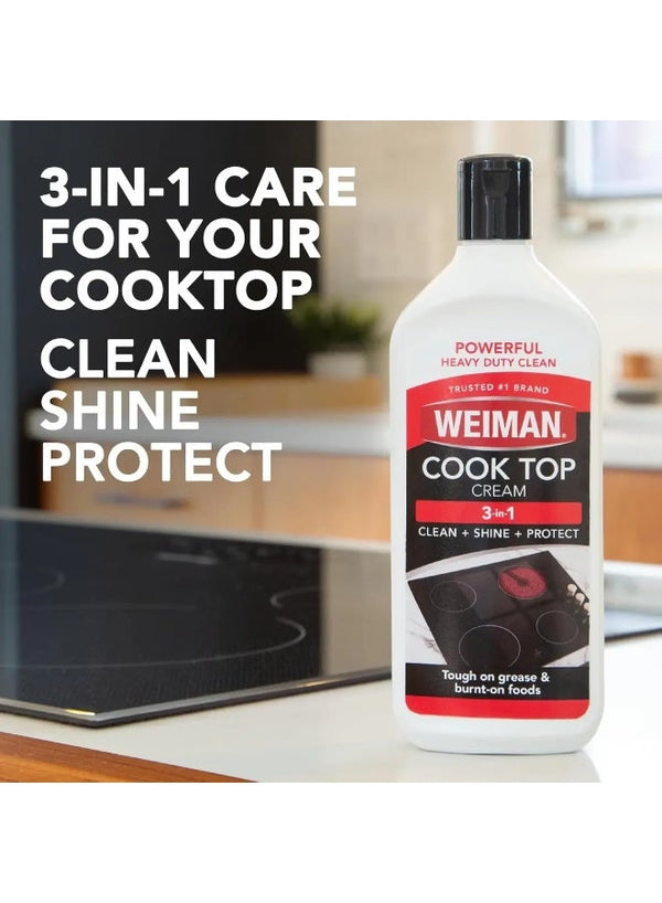Heavy Duty Glass Cooktop Cleaner by Weiman