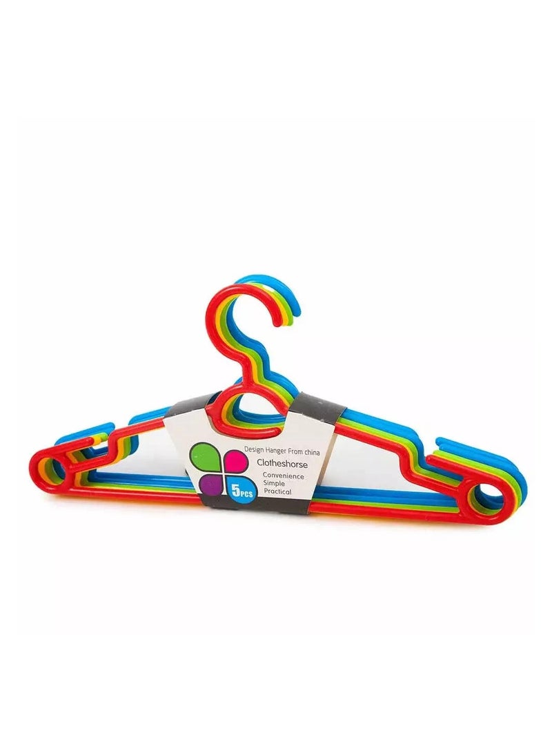 MultiColor Basic Suit Hanger 5 Packs - Generic