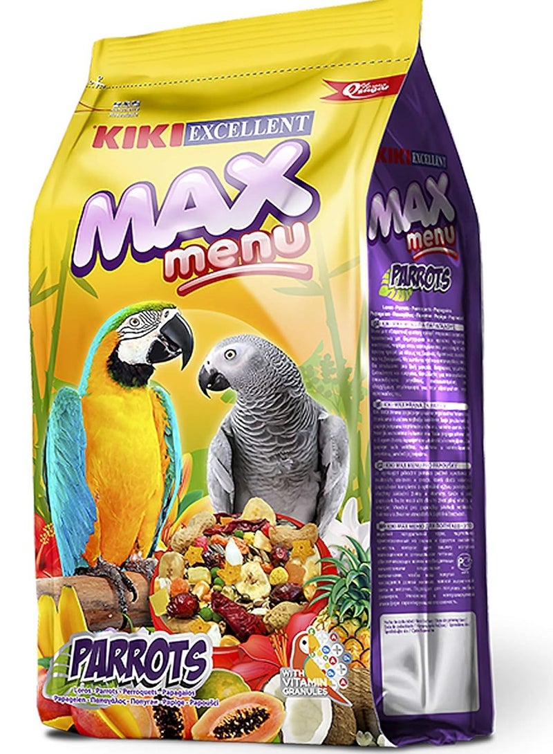 KIKI Excellent Max Menu Parrot Food 1Kg