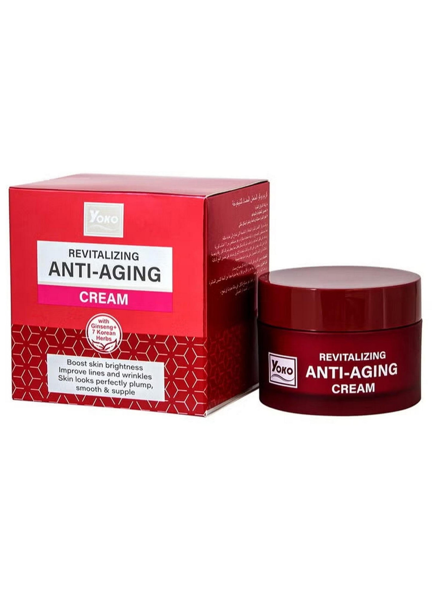 anti-aging cream, area face, cool dry, cream net, dry place, even skin, free yes, revitalizing anti-aging, revitalizing anti-aging cream, sensitive skin, skin key, skin tone, skin type, skincare, yoko