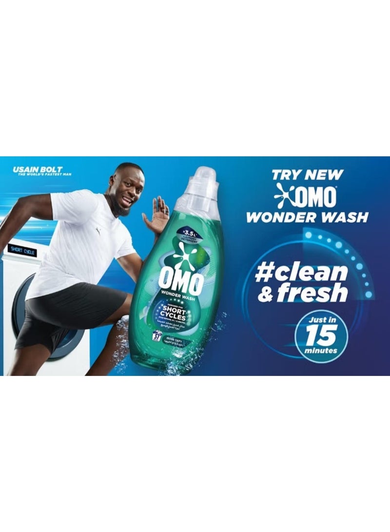 Omo Wonder Wash Liquid Detergent Odor Defy 1.4L