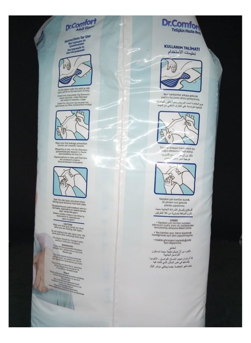 Dr. Comfort Large Adult Diaper 100-150cm