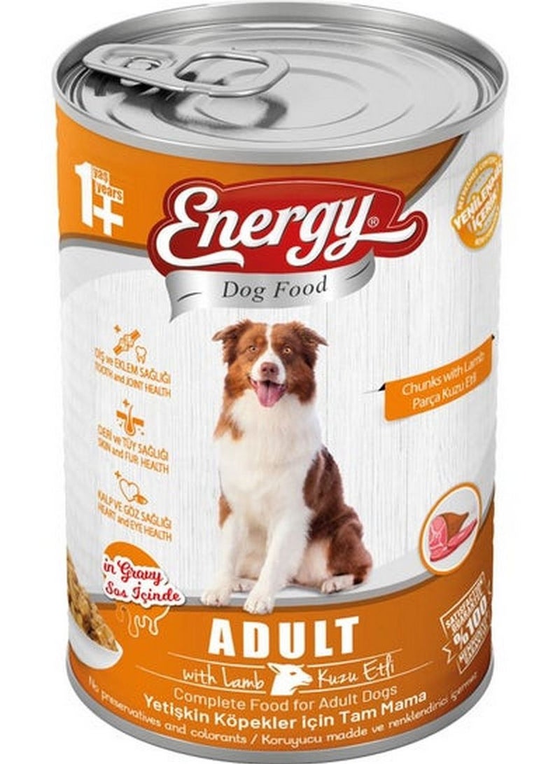 Energy Dog Food With Lamb In Gravy - Energy