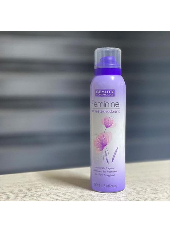 Beauty Formulas Feminine Intimate Deodorant 150 ML