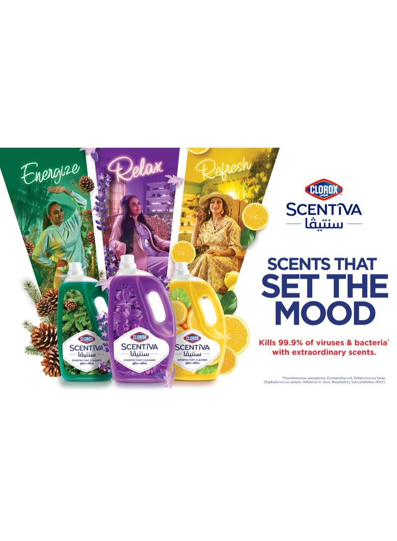 Clorox Scentiva Disinfectant Floor Cleaner 3L